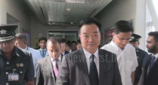 சீன உயர்மட்ட தூதுக்குழு நாட்டிற்கு வருகை